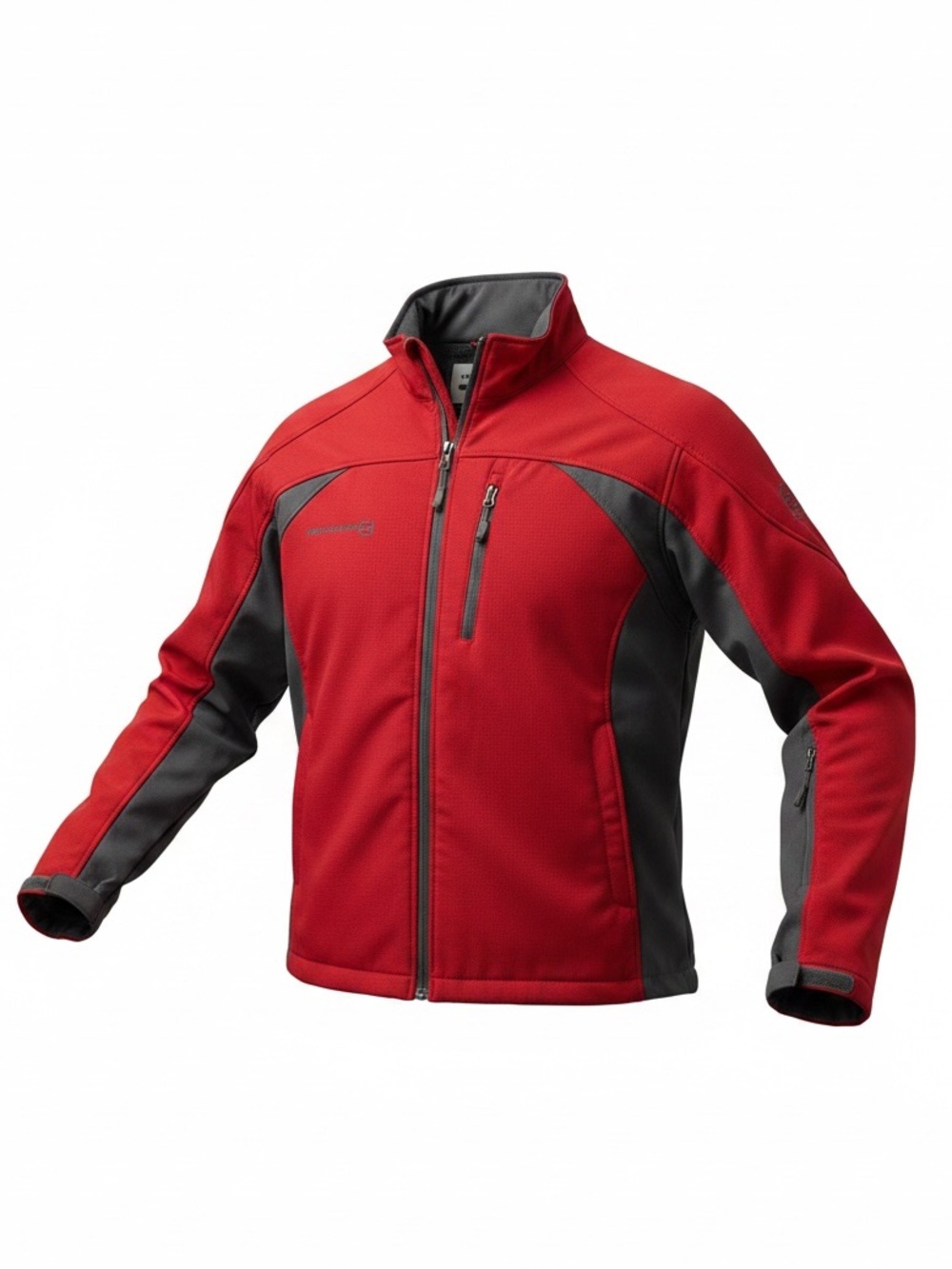 Free Country SoftShell Red & Grey Jacket Coat